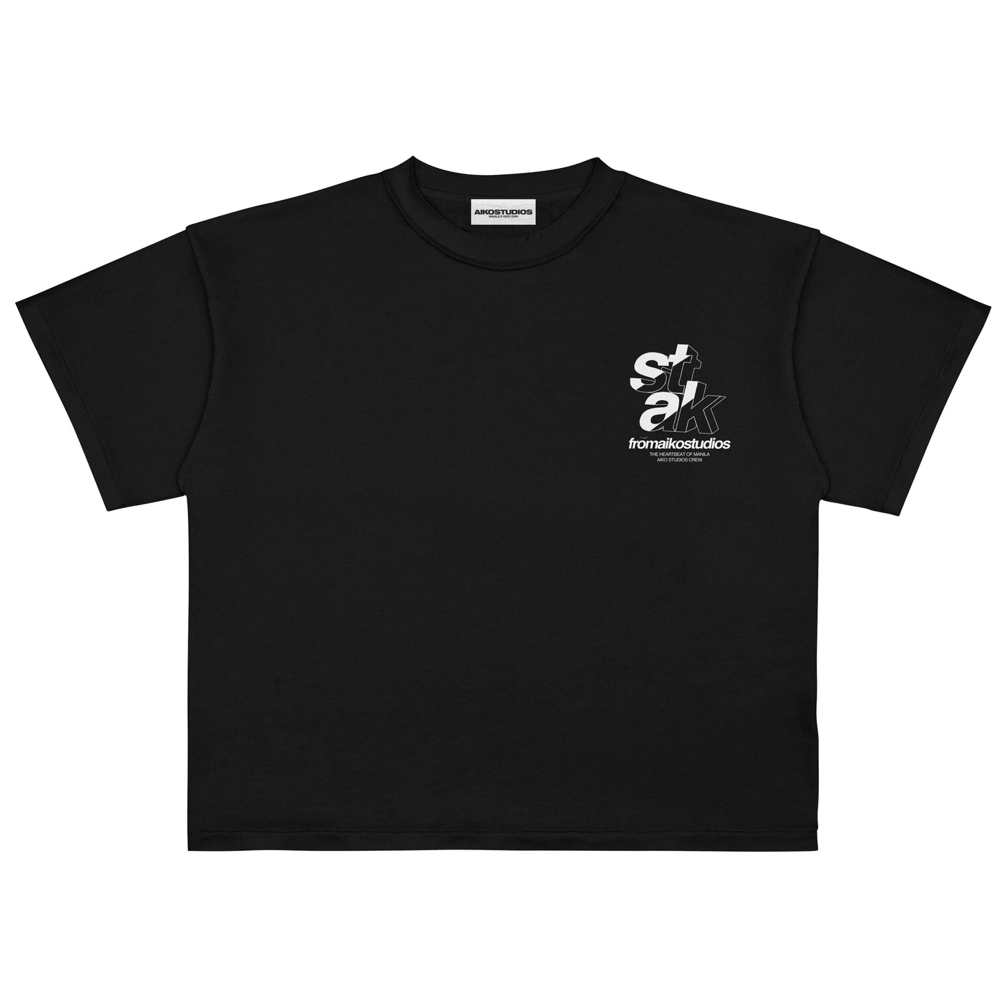 AIKO BLACK YIN-YANG TEE