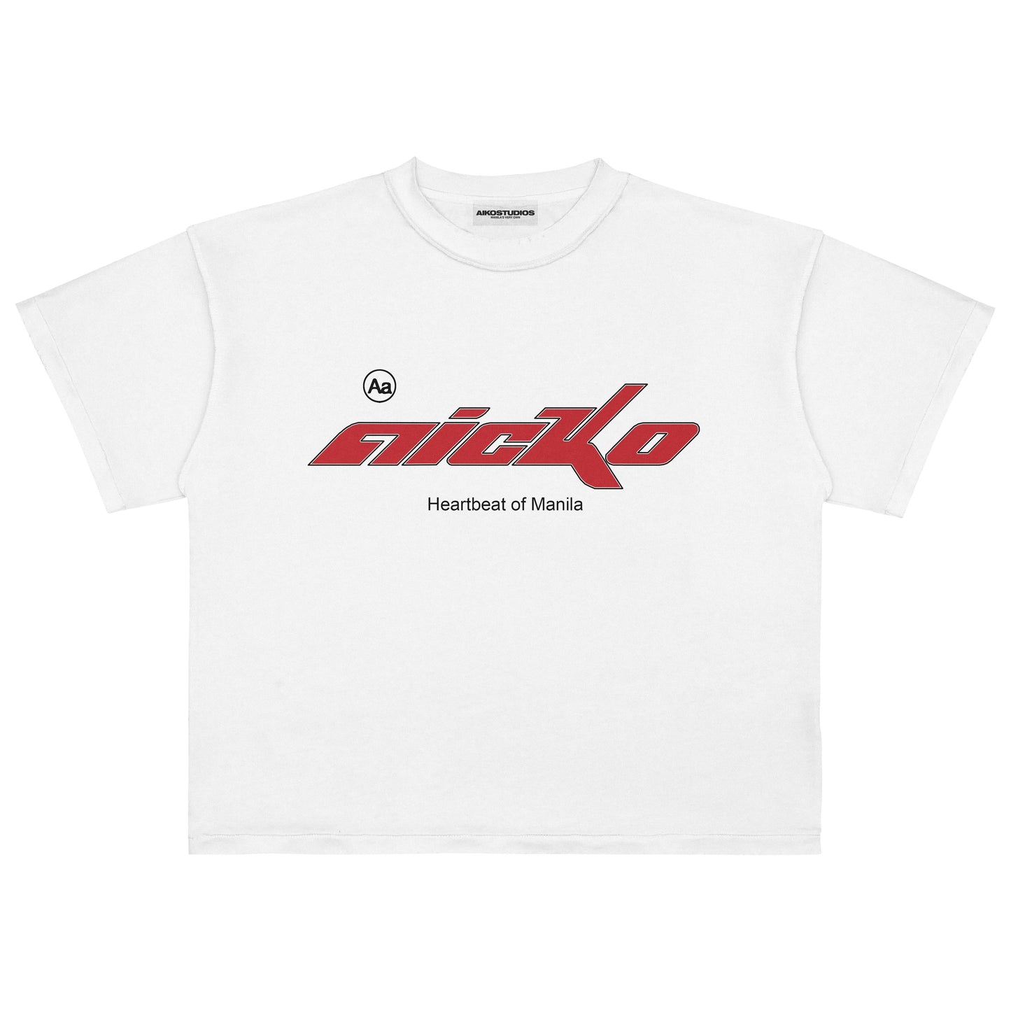 AIKO WHITE AICKO TEE